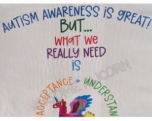 CLEARANCE! Autism Awareness & Acceptance Alicorn shirt