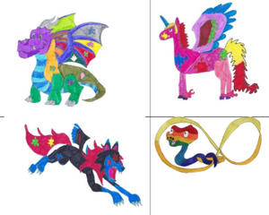 Autism Awareness Notecard 4 card Set